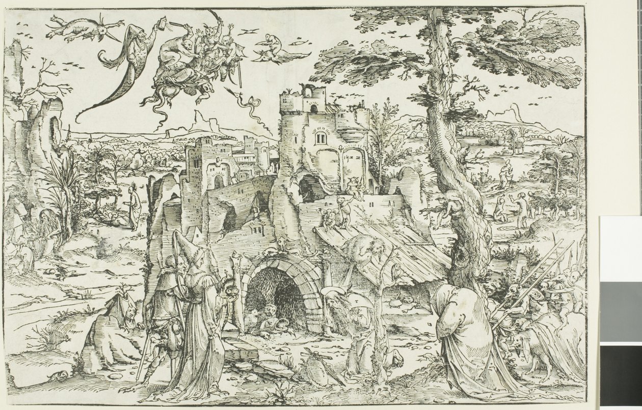 De Verleiding van St. Antonius door Jan Wellens de Cock