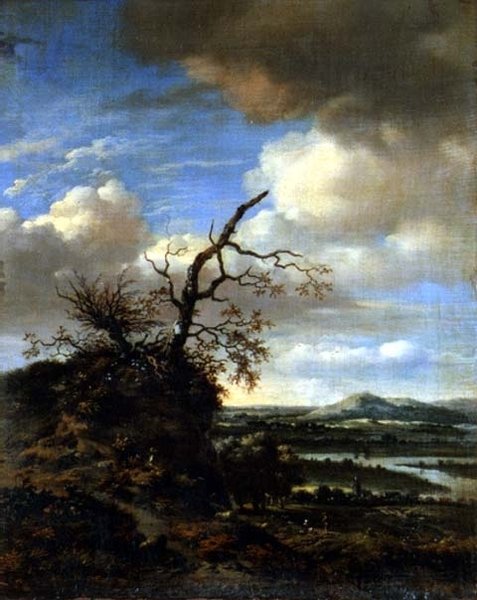 Uitgebreid Rivierlandschap ca. 1665/1670 door Jan Wiynants
