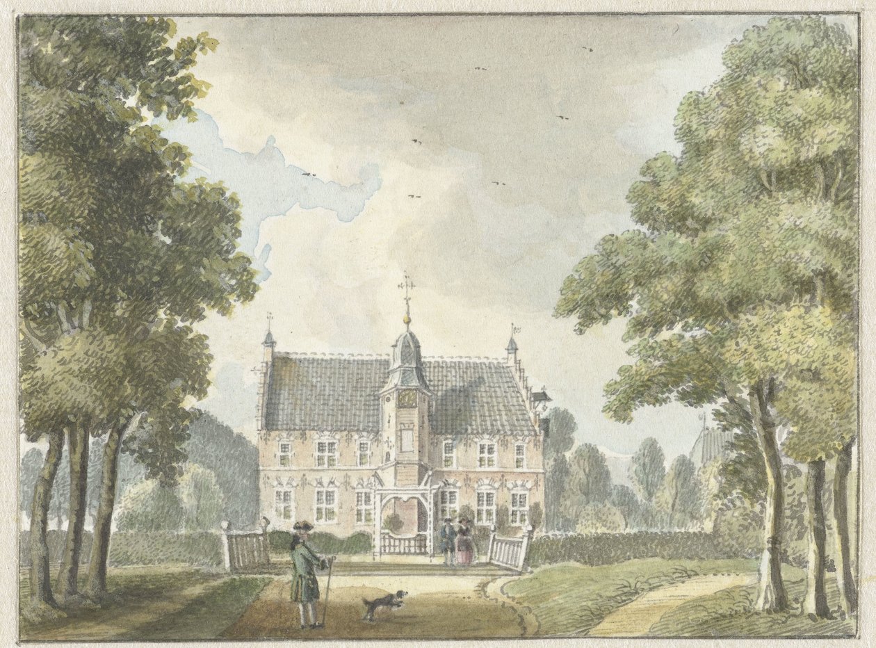 Het Huis Hunderen bij Twello door Jan de Beijer