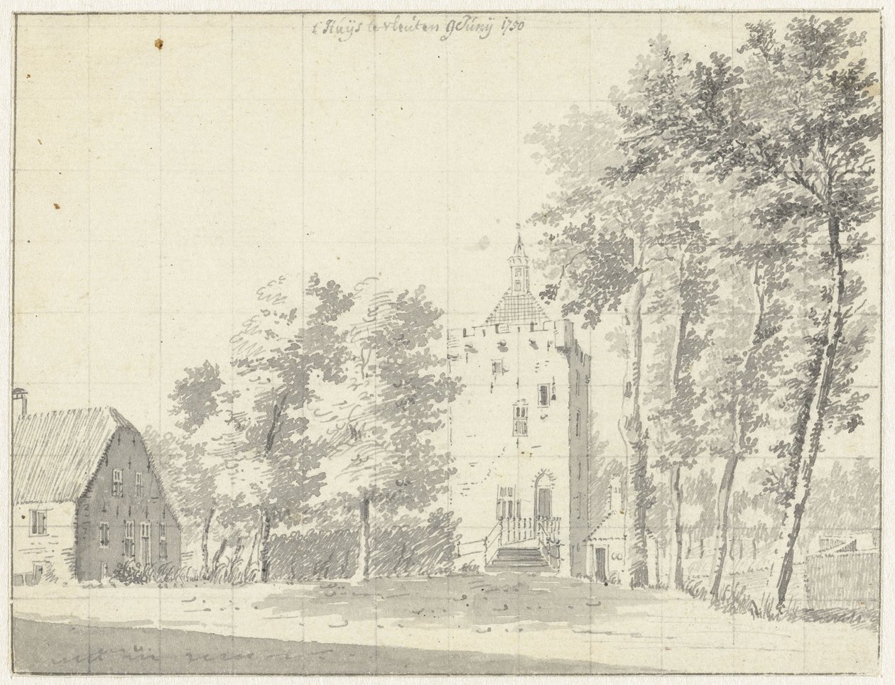 Het Huis te Vleuten door Jan de Beijer