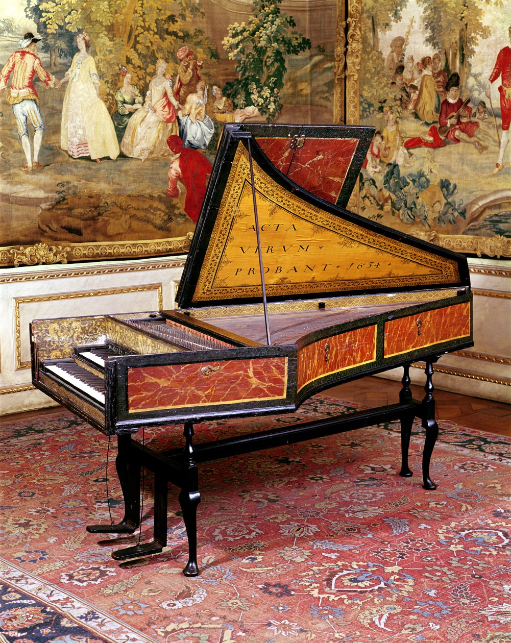 Klavecimbel, 1634 door Jan or Joannes Ruckers