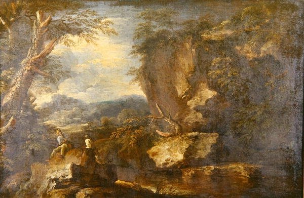 Rotsachtig Landschap door Jan the Elder Brueghel