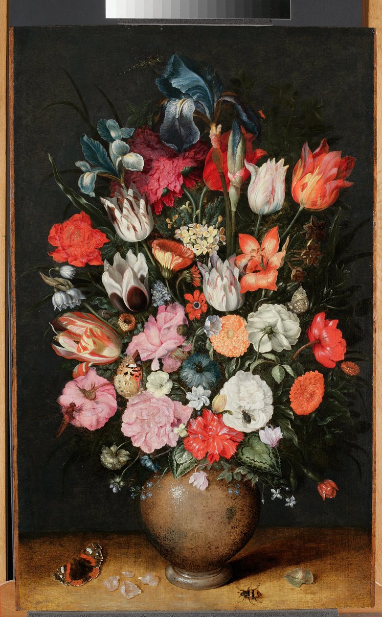 Vaas met Bloemen door Jan the Elder Brueghel