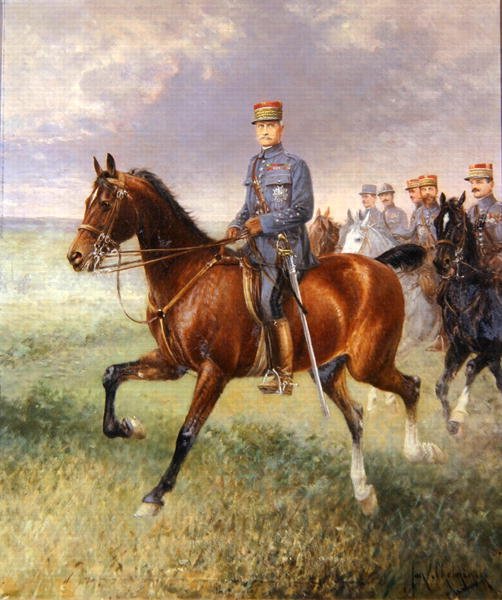 Maarschalk Ferdinand Foch, OM, GCB door Jan van Chelminski