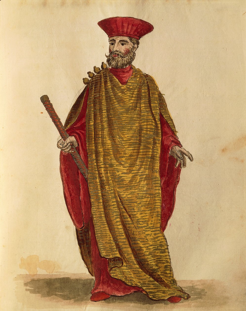 Capitano Generale Da Mar (Kapitein-Generaal van de Marine) van de Serenissima Republiek Venetië door Jan van Grevenbroeck
