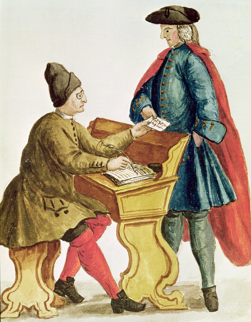 De Venetiaanse loterij spelen door Jan van Grevenbroeck