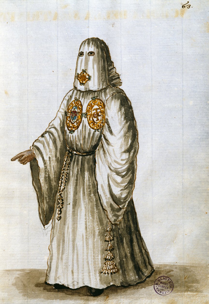 Gewaden van de Broederschap van de Heilige Drie-eenheid door Jan van Grevenbroeck