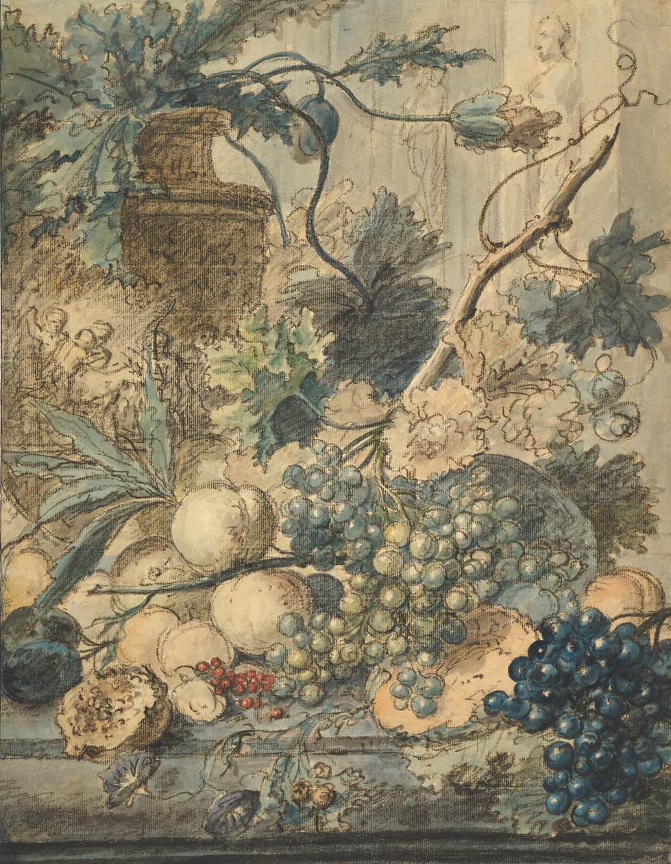 Stilleven met Fruit, n.d. door Jan van Huysum