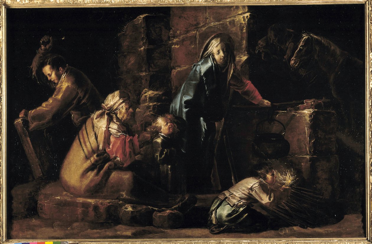 Kamp van Bohemiërs door Jan van de Venne