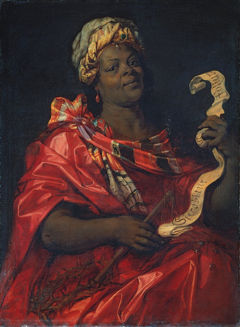 De sibille Agrippina door Jan van den Hoecke