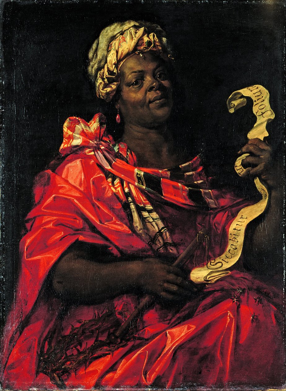 De sibille Agrippina door Jan van den Hoecke