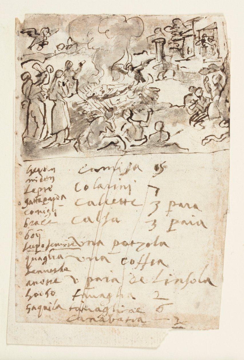 Dood van de vrouw van Sestos, uit Plinius