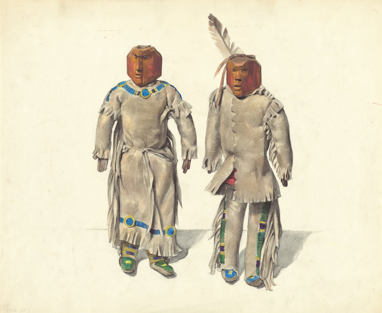 Cree Indianenpoppen door Jane Iverson