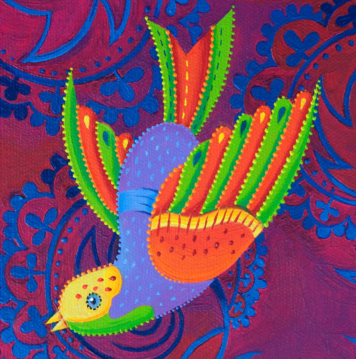 Geelkopvogel door Jane Tattersfield