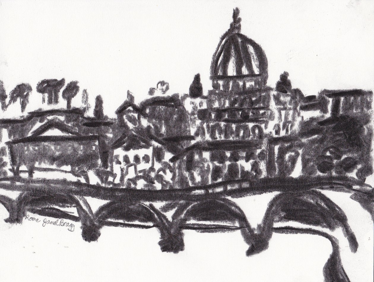 Sint-Pietersbasiliek Rome, c.2014 door Janel Bragg