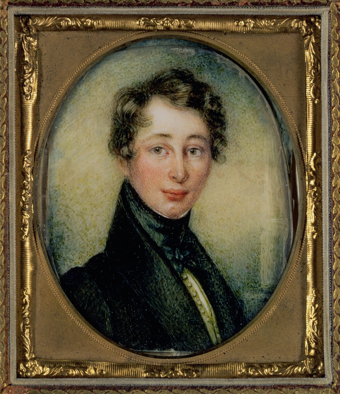 Portret van Charles Dickens (1812-70) op 18-jarige leeftijd, 1830 door Janet Ross