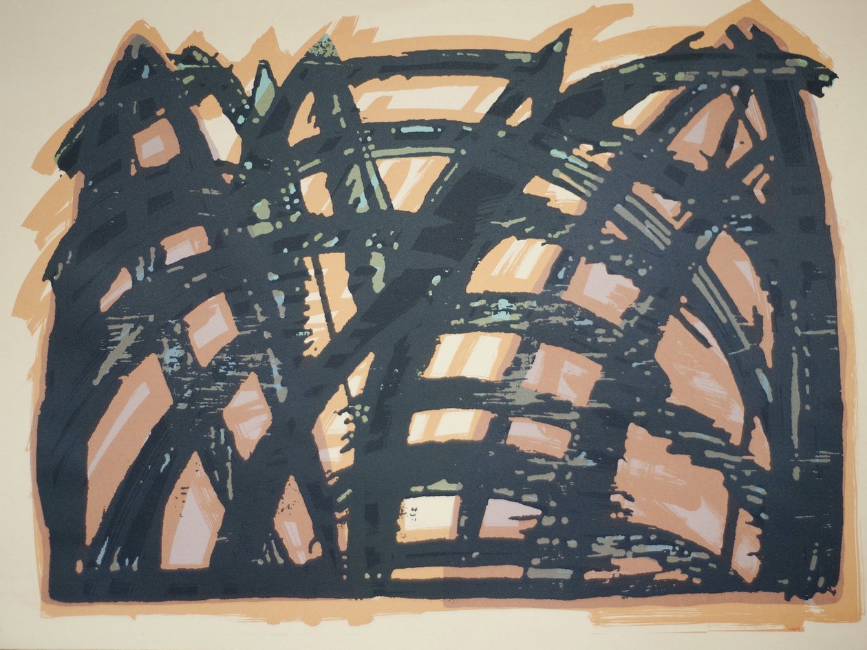 Head On (iii), 2014 door Janet McKenzie