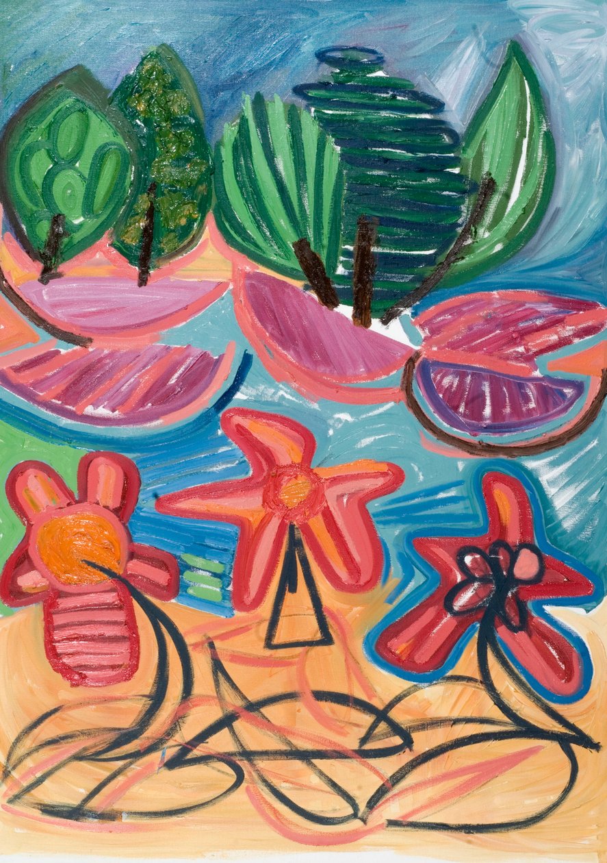 We zijn alleen ongeslagen (iii), 2007 door Janet McKenzie