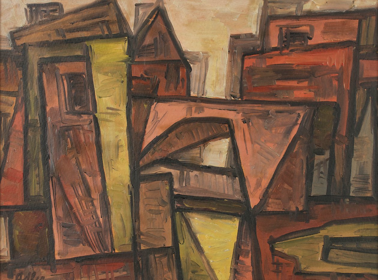 Zonder titel door Jankiel Adler