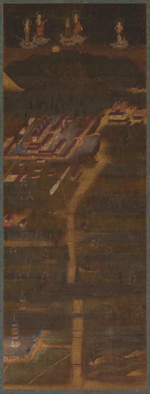Kasuga-schrijn Mandala door Japan, Kamakura period