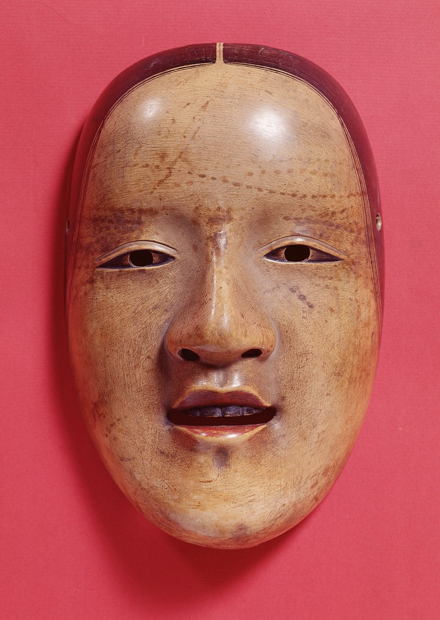 No theatermasker door Japanese School