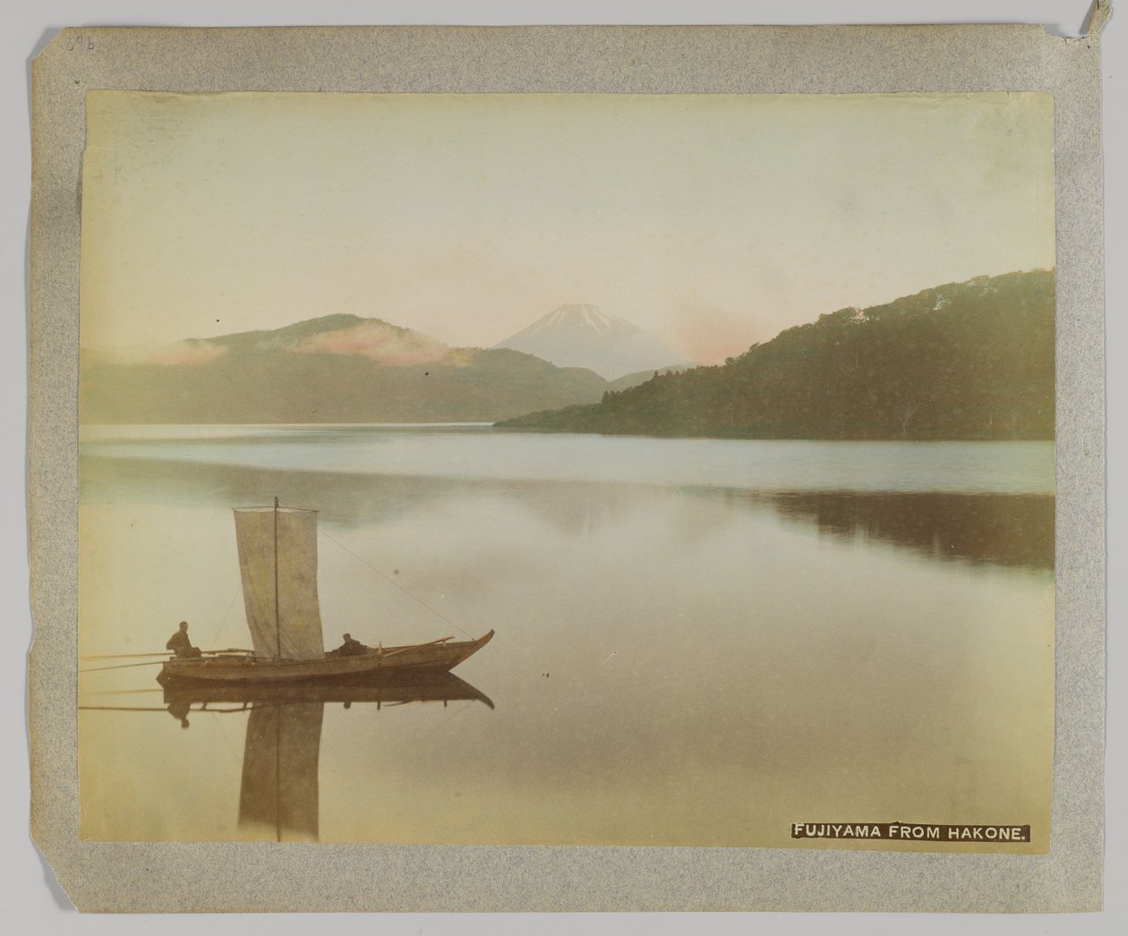 Fujiyama vanuit Hakone, Kanagawa Prefectuur, Japan door Japanese Photographer