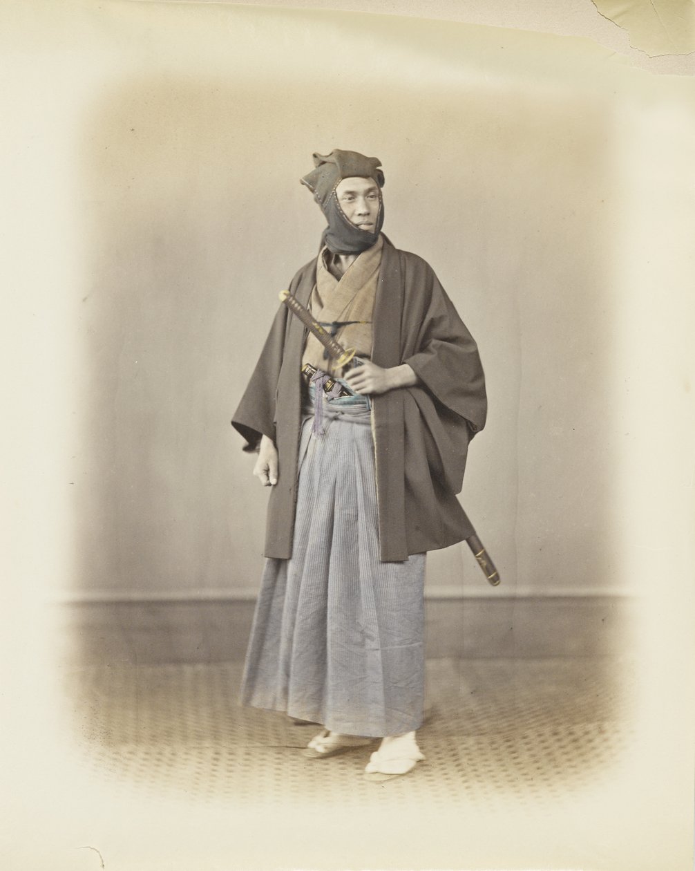Japanse man in traditionele kleding door Japanese Photographer