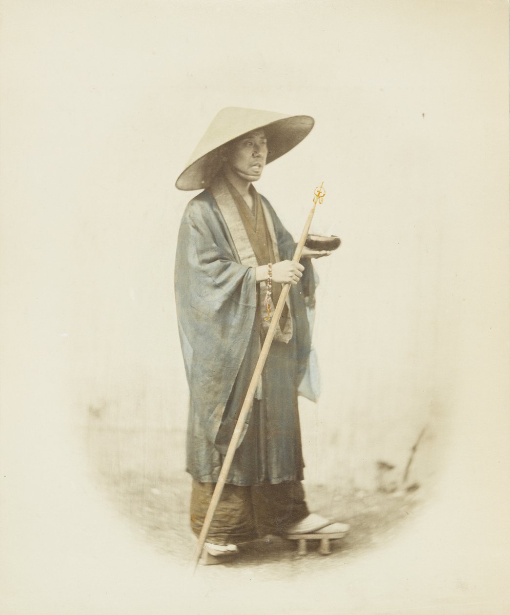 Japanse man in traditionele kleding door Japanese Photographer