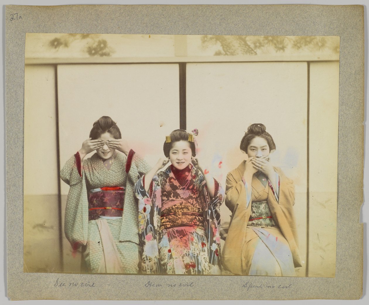Zie geen kwaad, hoor geen kwaad, spreek geen kwaad door Japanese Photographer