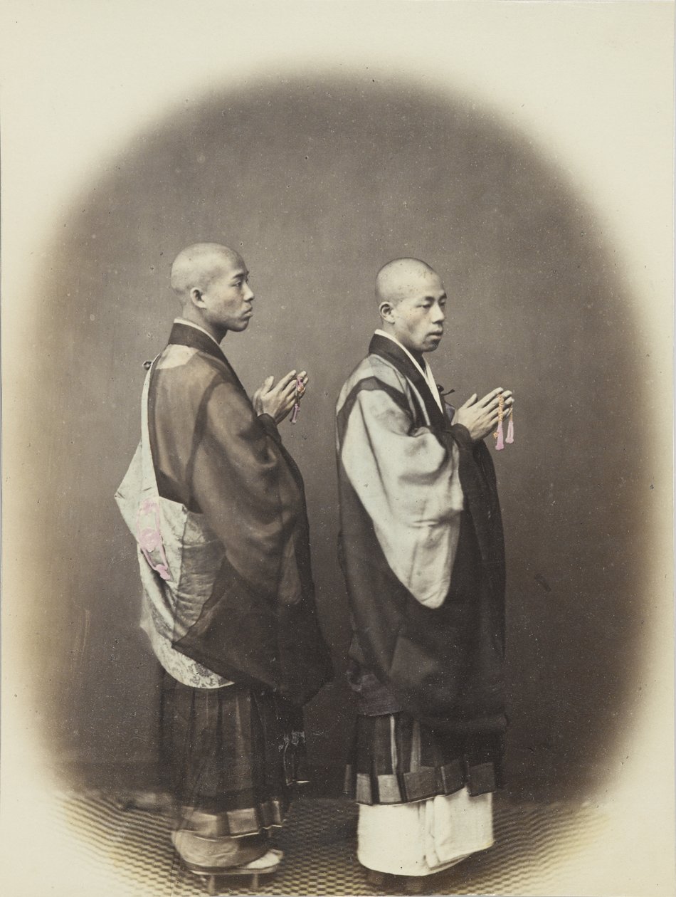 Twee Japanse mannen in traditionele kleding door Japanese Photographer