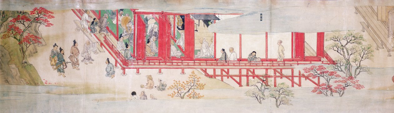 Het Huis van de Shogun door Japanese School