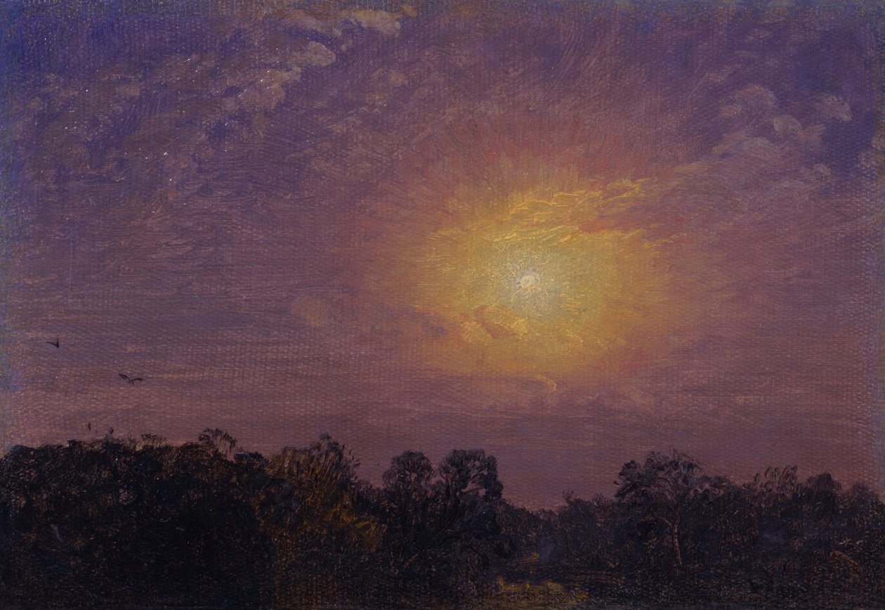 Avond, 1859 door Jasper Francis Cropsey