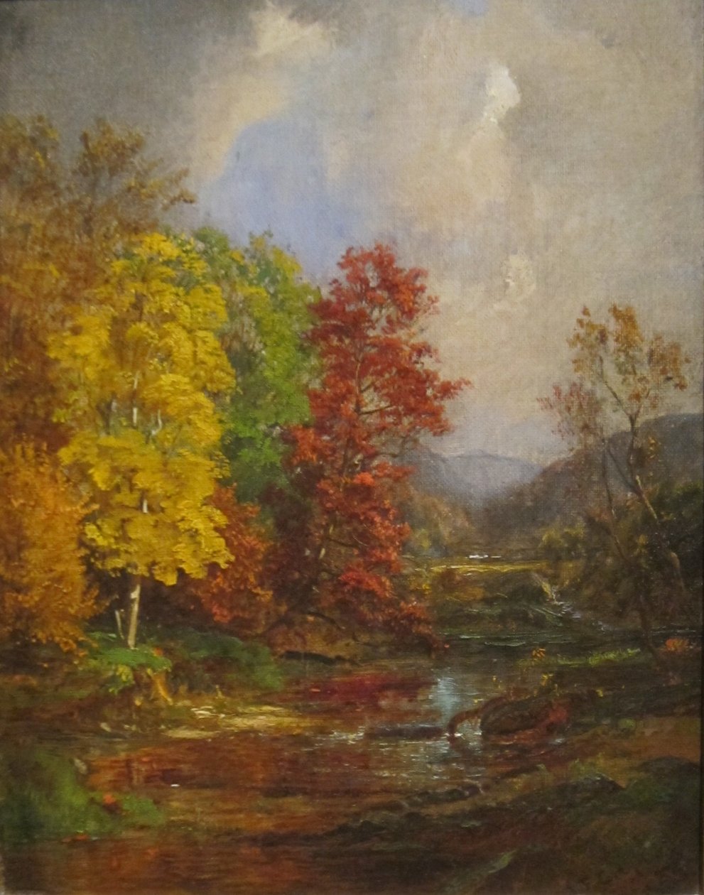 Herfstlandschap door Jasper Francis Cropsey