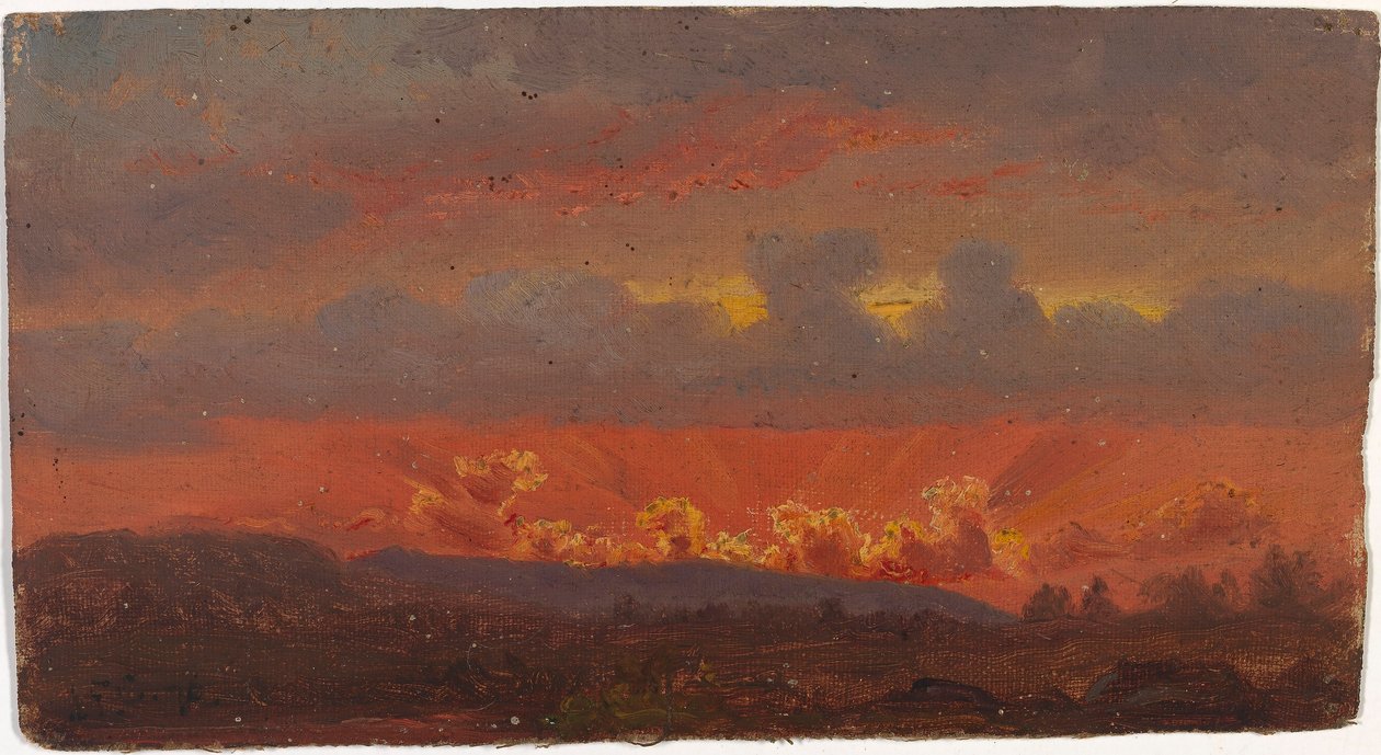 Zonder titel door Jasper Francis Cropsey