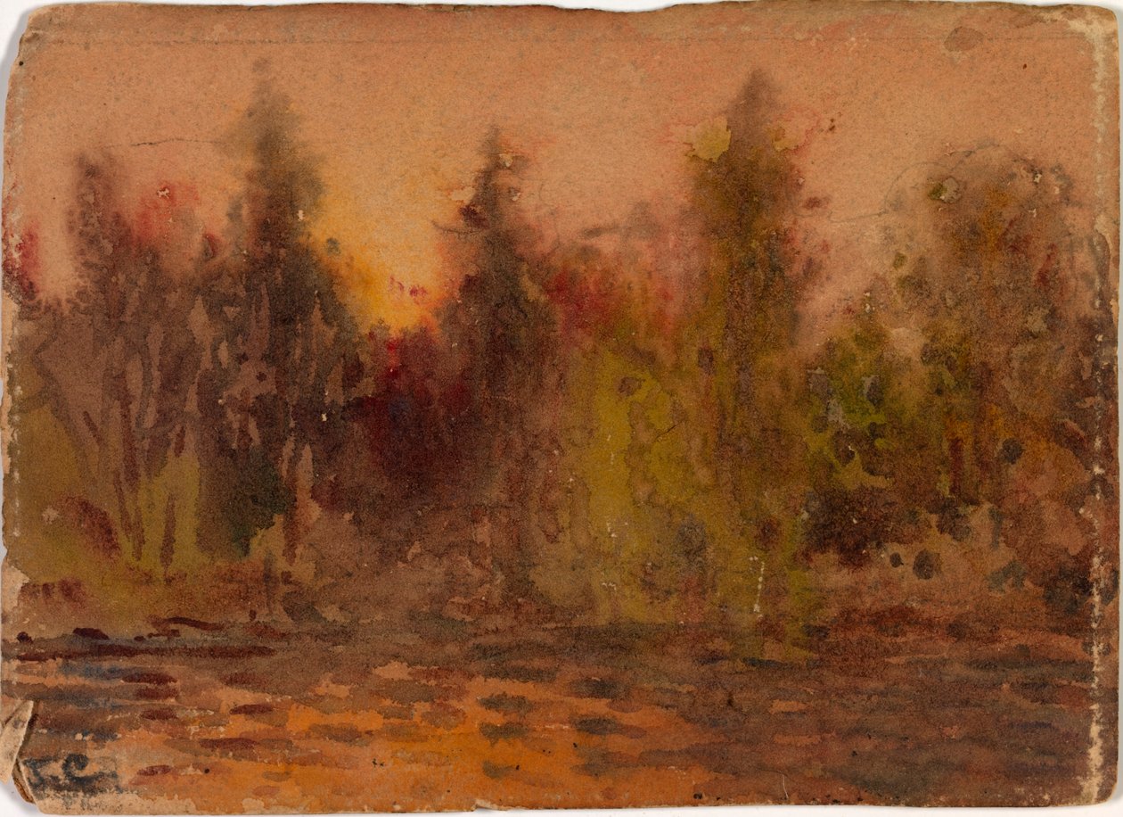 Zonder titel door Jasper Francis Cropsey
