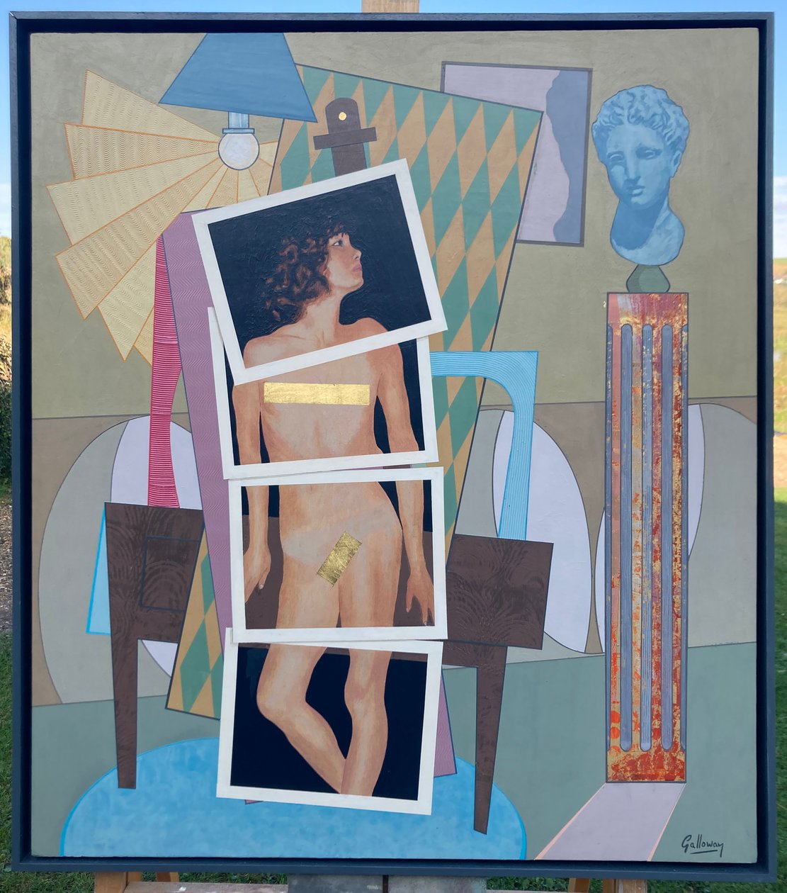 Klaproos (schilderij) door Jasper Galloway