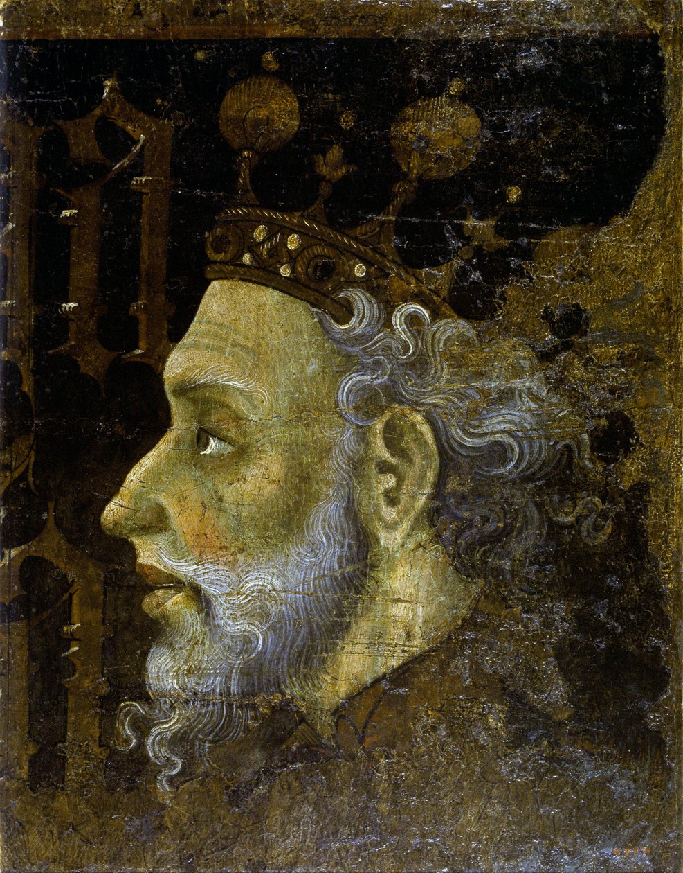 Alfonso V (1396-1458), koning van Aragon door Jaume Mateu