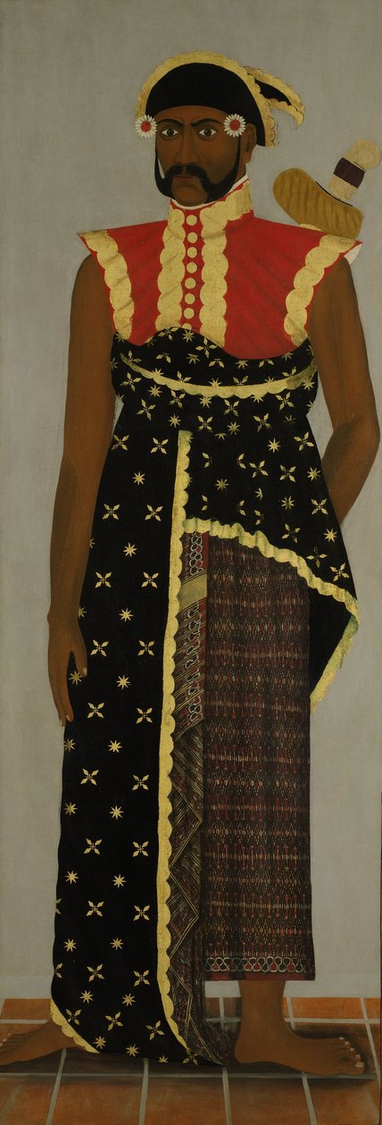 Javaanse hofbeambte, c.1820-70 door Javanese School