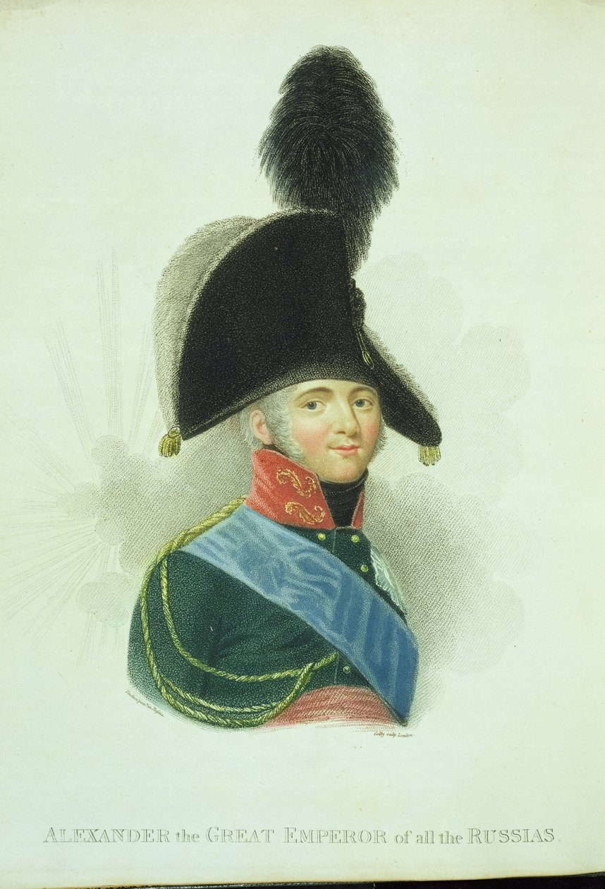 Alexander (1777-1825) de Grote Keizer van alle Ruslanden door Jean Antoine Pinchon