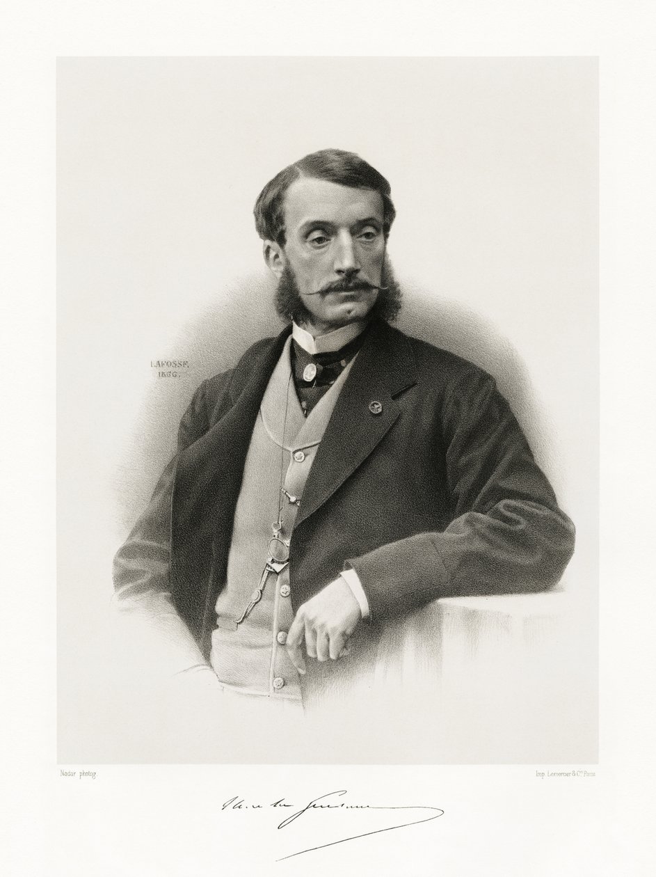 Charles baron de Guéronnière door Jean Baptiste Adolphe Lafosse