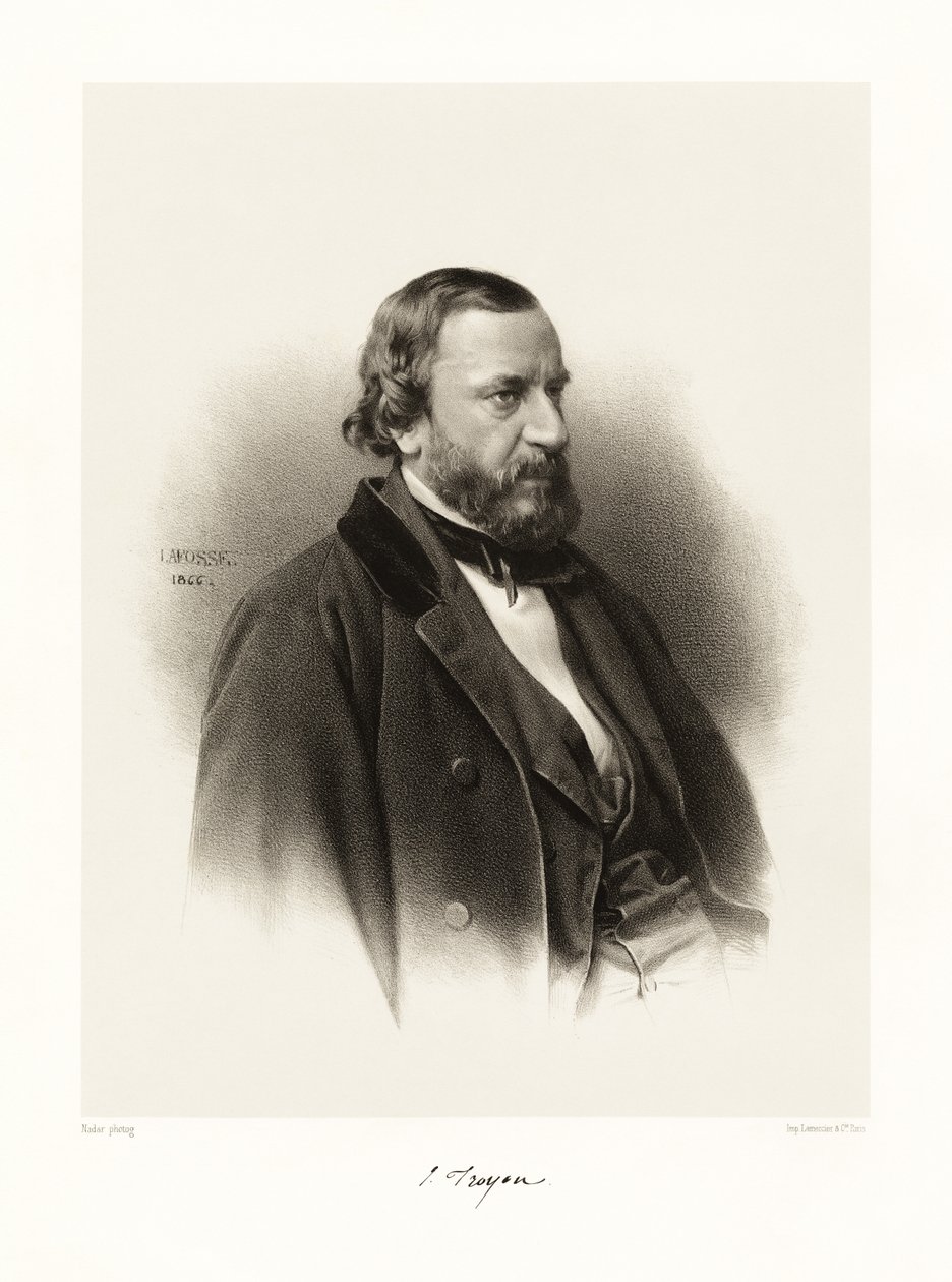 Constant Troyon, 1865-66 door Jean Baptiste Adolphe Lafosse