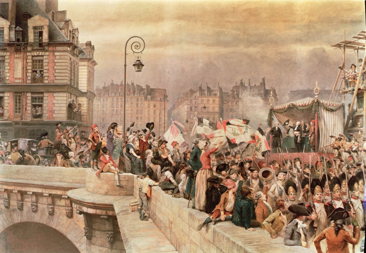 Het vertrek van de vrijwilligers 1792 door Jean Baptiste Edouard Detaille
