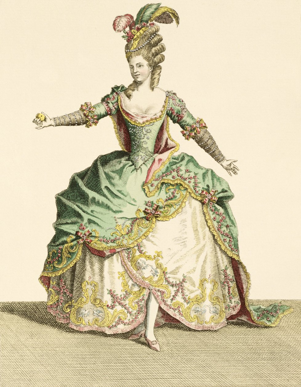 Kostuum voor Venus in verschillende opera