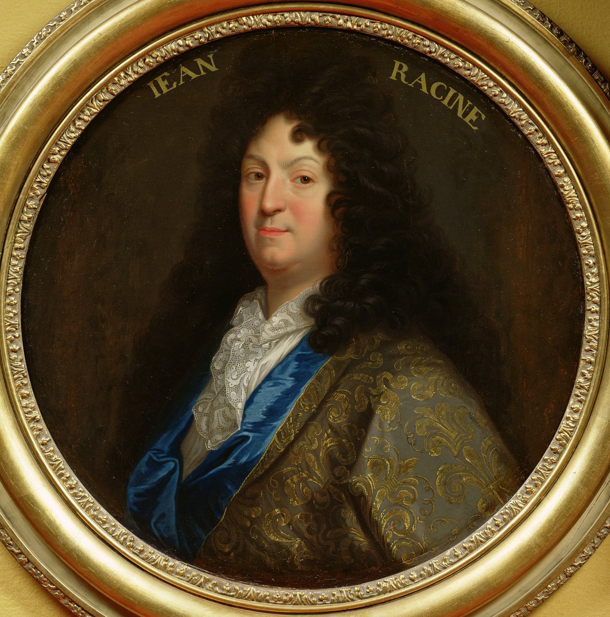 Portret van Jean Racine door Jean-Baptiste Santerre