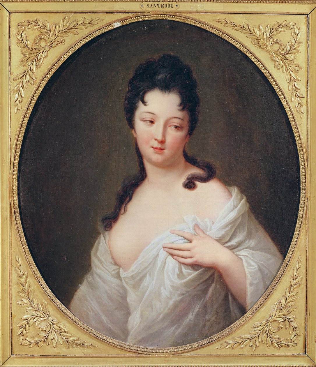 Portret van een vrouw door Jean Baptiste Santerre