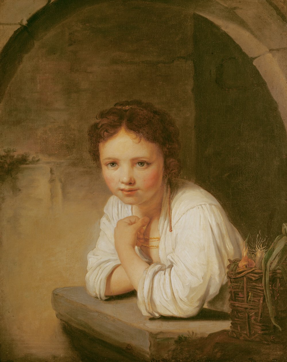 De kleine tuinier door Jean Baptiste Santerre