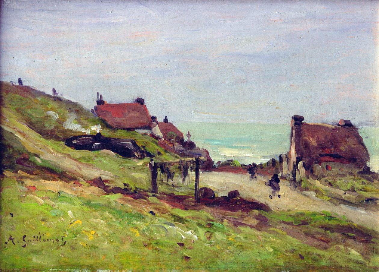 Landschap door Jean Baptiste-Antoine Guillemet