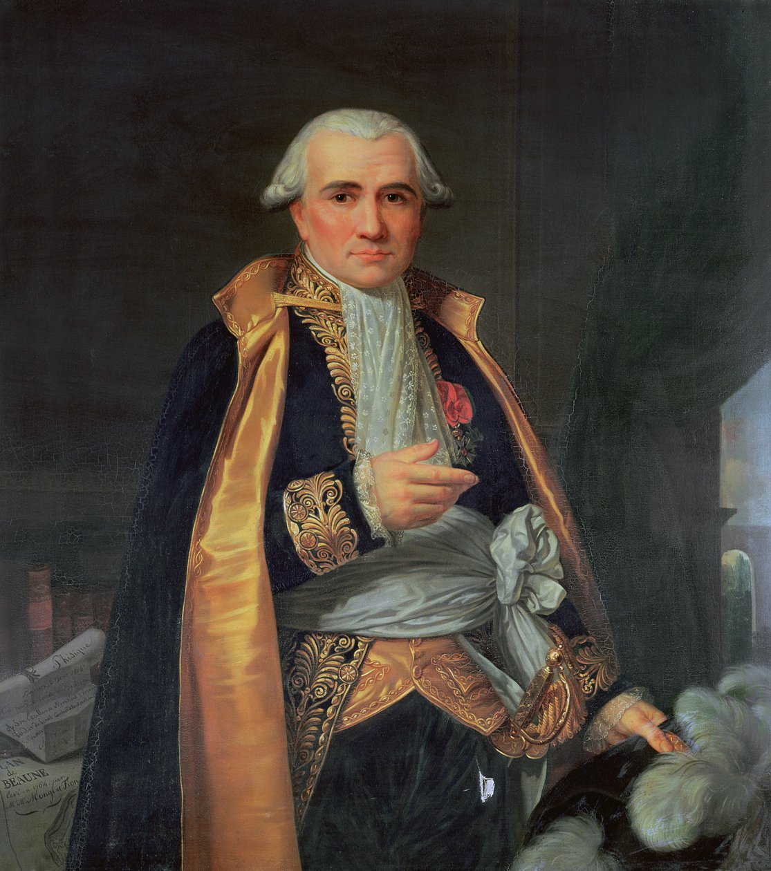 Portret van Gaspard Monge (1746-1818) Graaf van Peluse, ca. 1841 door Jean Claude Naigeon