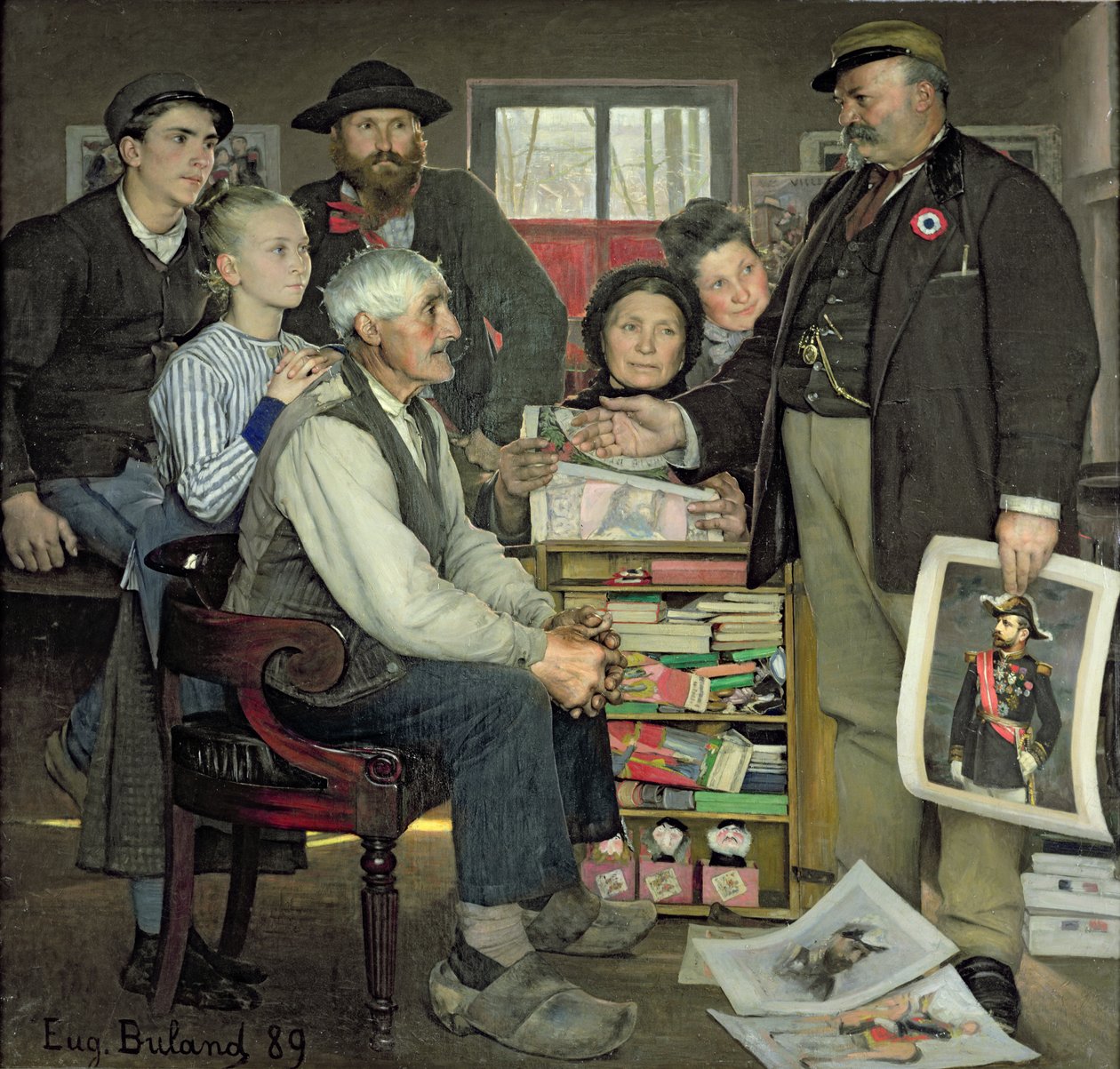 Propaganda, 1889 door Jean Eugene Buland