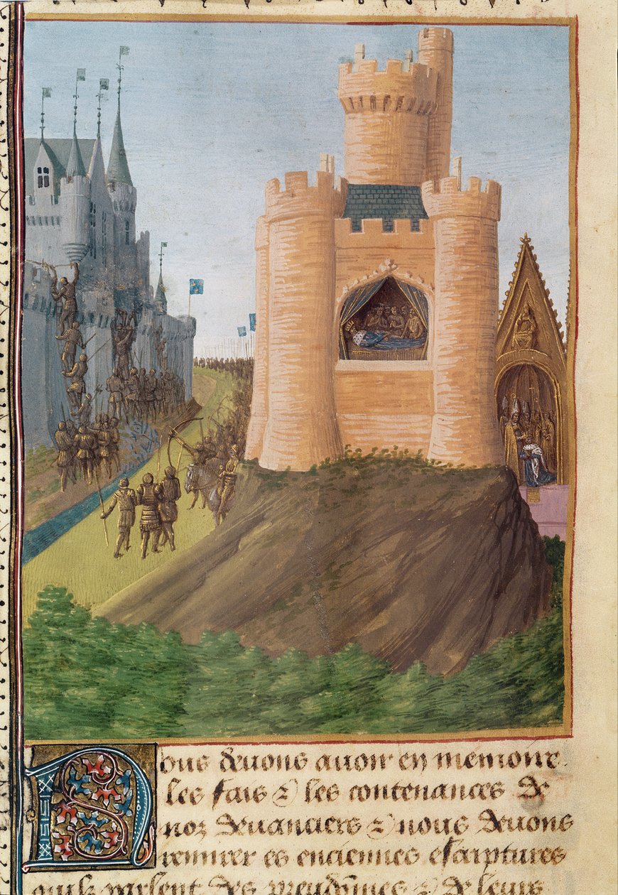 De Dood van Lodewijk VIII (1187-1226) Koning van Frankrijk, uit 